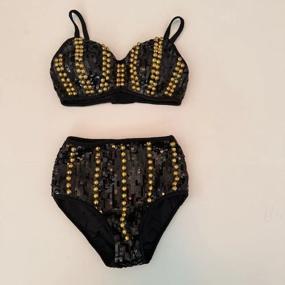 Fun Glamour Costume 2 Piece SA Small Adult - Picture 2 of 7